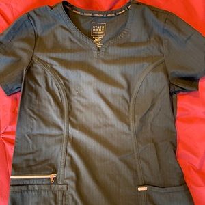 Cherokee Statement Scrub Top